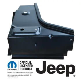 0480-230 Key Parts Front Toe Board Support Panel 1976-1986 Jeep Cj7 1987-1995 Je