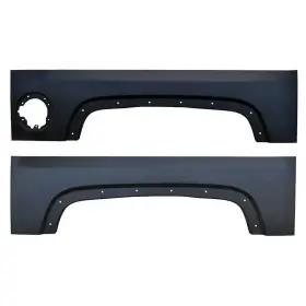 0865-151 Key Parts Rear Upper Wheel Arch For 14-18 Gmc Pickup Sierra Fleetside 5ft8 Inch Bed Pair