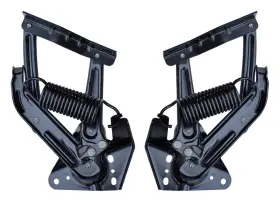 0849-545 Key Parts Inc. 1970-1972 Gmc Jimmy Hood Hinge Set With Springs Installed