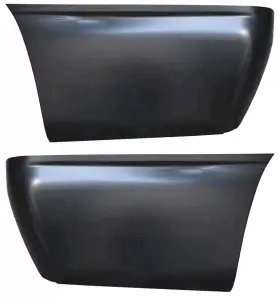 0860-137 Key Parts Inc. Lhrh 2003-2006 Chevy Avalanche Rear Quarter Lower Sections Without Cladding