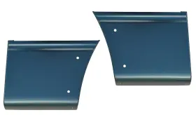 1988-141 Keyparts Inc. 2004-14 Ford F150 Pickup Bedside Lower Front Sections 5ft.5 Inch Bed With Holes-pair
