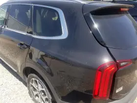 160-10307bl Kia 20-22 Telluride Oem Driver Left Quarter Panel Cut Black