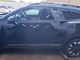 71110dwa00 Kia 23 Sportage Left Rocker And Post Bare Metal Cut Only Ebony Black Eb