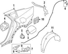 97535-gg000 Kia Genuine Pressure Vent