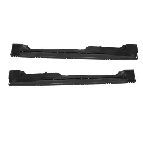 Law231456 Labwork Rocker Panel For Pickup Truck Super/extended Cab 09-14 Ford F150 Black
