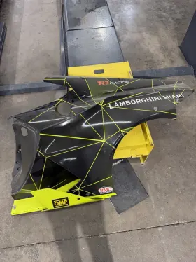 4ta809605d Lamborghini Huracan Super Trofeo Left Quarter Panel
