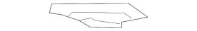 53174-33010 Lexus Genuine Quarter Panel Extension Bracket