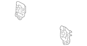 58303-06040 Lexus Genuine Rear Body Panel Reinforcement Bracket