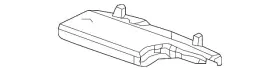 62947-24020 Lexus Genuine Quarter Panel Splash Shield