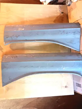 Frp-33 Made-rite 1960 Chevrolet Chevy Car Quarter Pair Panel / Wheel Arches In Usa Frp-33 Made-rite 1960 Chevrolet Chevy Car Quarter Pair Panel / Wheel Arches In Usa