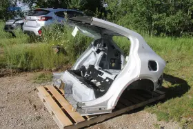 673014128 Maserati Grecale Rear Left And Right Quarter Panel Body Frame Oem 2023 - 2024-cut