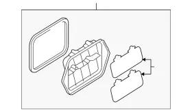 Bs4n-51-920 Mazda Genuine Vent Assembly