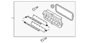 C001-51-920e Mazda Genuine Pressure Vent