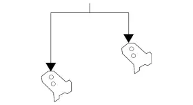 C100-70-446b Mazda Genuine Bracket