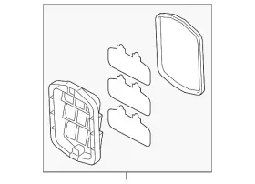 D651-51-920a Mazda Genuine Pressure Vent