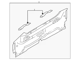 Df71-70-75xa Mazda Genuine Rear Body Panel