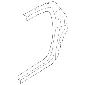 F1y1-70-12ye Mazda Genuine Rear Panel Assembly Qty 1