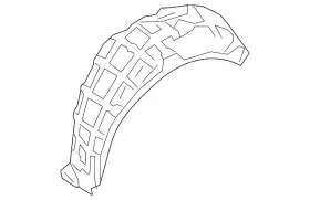 Ghp9-56-1h1a Mazda Genuine Wheelhouse Liner