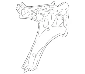 Gj6a-70-110b Mazda Genuine Inner Panel