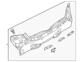 Gmy7-70-75za Mazda Genuine Rear Body Panel