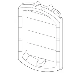 Kbb3-51-920 Mazda Genuine Pressure Vent