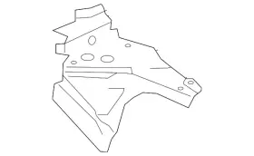 N243-71-115a Mazda Genuine Inner Reinforced