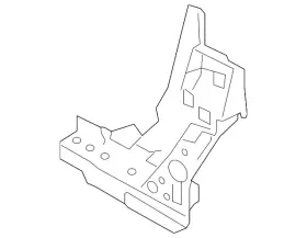 N243-71-1axc Mazda Genuine Front Panel - Drivers Side Lh