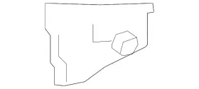N243-71-4a5 Mazda Genuine Corner Panel