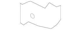 Td11-70-152a Mazda Genuine Seal Plate - Passenger Side Rh