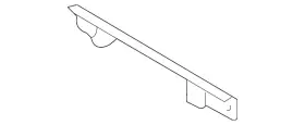 Td11-70-75y Mazda Genuine Rear Body Panel Lower Bracket