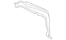 Td11-71-4h1a Mazda Oem New 07-15 Cx9 Pillar Reinforced Inner Wheelhouse Brace Left Td11714h1a