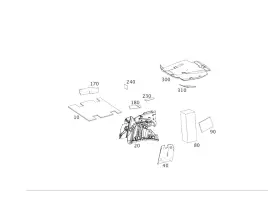 117-682-01-44 Mercedes-benz Genuine Dampening Rear End 117-682-01-44 Mercedes-benz Genuine Dampening Rear End