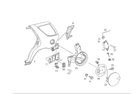 163-637-03-60 Mercedes-benz Genuine Floor