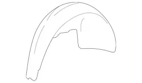 Mercedes-benz 164-884-47-22-64 Genuine Mercedes-benz Cover