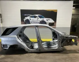 Mercedes-benz 166630530164 2012-2015 Ml63 W166 Rear Left Quarter Panel Structure Cut Silver Oem