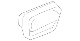 204-830-04-42-64 Mercedes-benz Genuine Flap