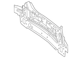 205-640-40-00 Mercedes-benz Genuine Rear Body Panel