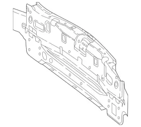 Mercedes-benz 205-640-42-00-64 Genuine Mercedes-benz Rear-end Center Section