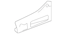 212-630-05-60-64 Mercedes-benz Genuine Quarter Panel Extension