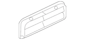 212-830-02-42-64 Mercedes-benz Genuine Quarter Outlet Vent