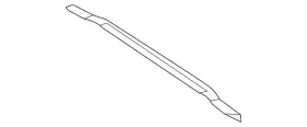 213-612-39-00 Mercedes-benz Genuine Rear Body Panel