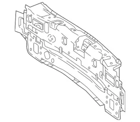 238-640-25-00 Mercedes-benz Genuine Rear Body Panel