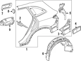 254-830-56-01-64 Mercedes-benz Genuine Pressure Vent