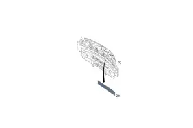 290-640-07-00 Mercedes-benz Genuine Rear-end Center Section