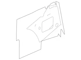 Mercedes-benz 292-630-78-00 Genuine Mercedes-benz Striker Plate