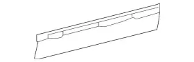906-637-51-09 Mercedes-benz Genuine Lower Panel