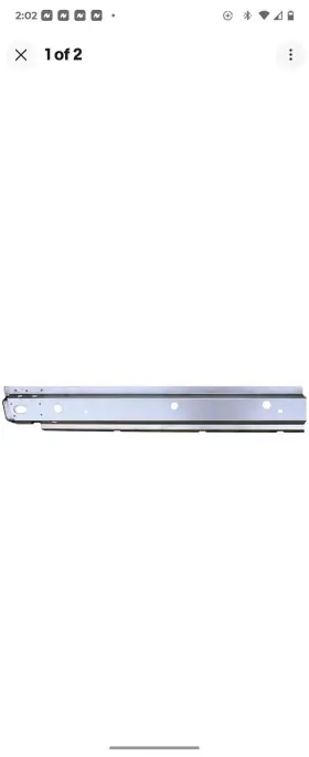 500745 Mill Supply Rocker Panel Reinforcement For 07-13 Chevy Pickup Silverado Standard Cab Pair