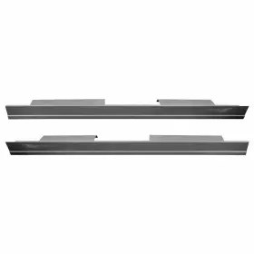 900145e Mill Supply Slip-on Rocker Panel Fits 01-03 Ford F150 And 2004 Heritage Super Crew Cab Pair