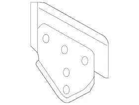 5257a346 Mitsubishi Genuine Rear Body Extension
