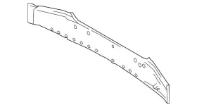 5281a632 Mitsubishi Genuine Rear Panel